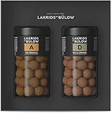 LAKRIDS BY BÜLOW - Geschenkbox - 2x295g - A (The Original) + D (Salt & Caramel) - Dänische Gourmet Lakritze in hochwertiger Geschenkbox