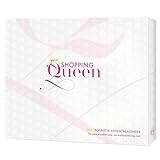 Shopping Queen Weiss - Kosmetik-Adventskalender, 24 Beauty- und Make-Up Überraschungen, Highlights für Augen, Lippen und Gesicht, tolle Geschenk-Idee für Mädchen und Frauen
