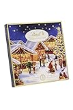 Lindt Schokolade Weihnachtsmarkt Mini-Tisch-Adventskalender 2022 | 115 g Mini Schokoladen-Kugeln | Schokolade für die Weihnachtszeit | Schokoladen-Geschenk