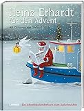 Heinz Erhardt für den Advent – Ein Adventskalender mit Bildern von Gerhard Glück: Witziges Adventsbuch mit 24 Kapiteln zum Aufschneiden für Erwachsene