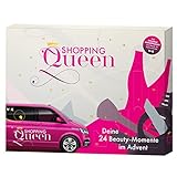Shopping Queen Beauty Adventskalender 2022-24 Kosmetik und Schmink Überraschungen | Adventskalender für Frauen und Erwachsene, Make-up Sets, offizielles Lizenzprodukt, Rosa