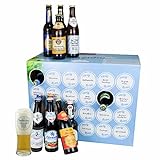 Bavariashop'Bayerischer Biergarten' Bier-Box • 23 Biersorten aus Bayern im Tasting-Set • Männer-Geschenk • Geschenkidee Vater