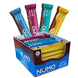 Nomo Vegane Schokolade Probierpaket 8 Riegel in 4 Sorten (292g) Frei von Milch Gluten und Nüssen