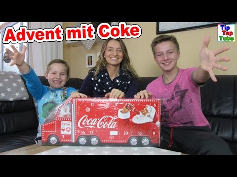 3 Coca Cola Adventskalender 2025 Der Truck mit super Inhalt kommt